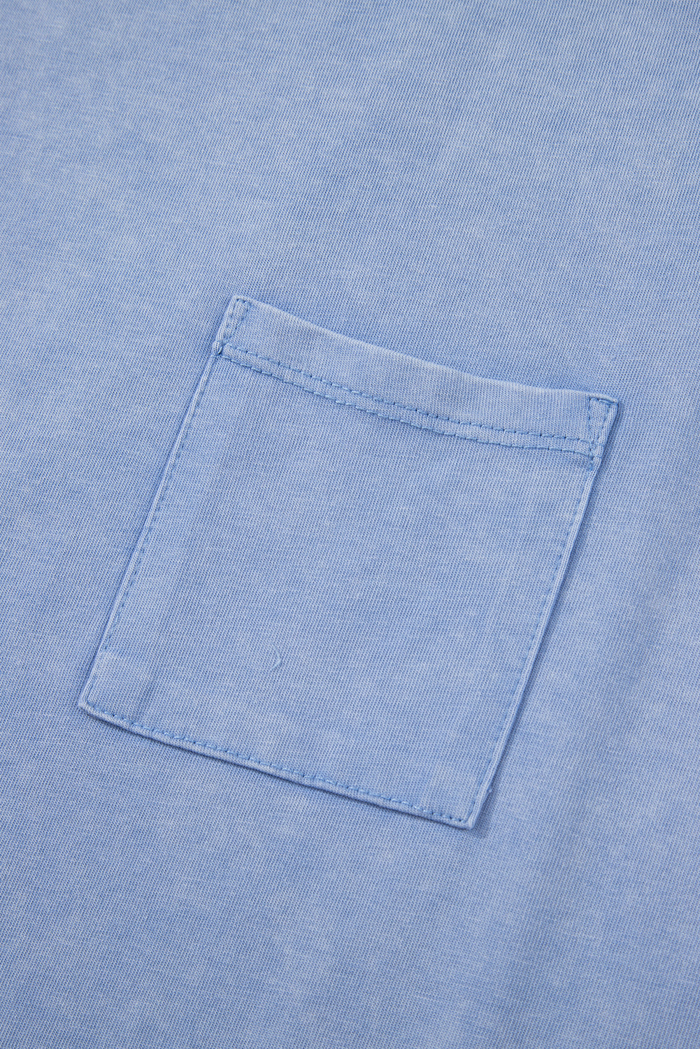 Mineral Wash Patched Chest Pocket Casual Tank Top