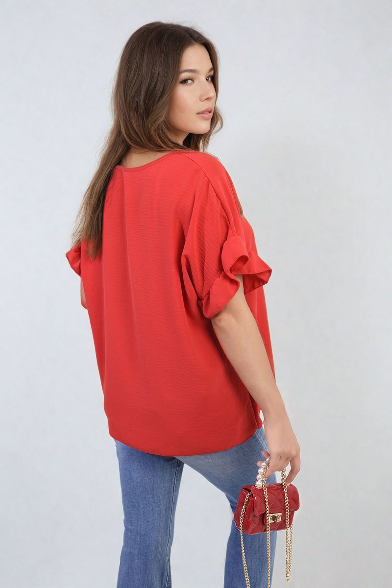 Frill Sleeve Top