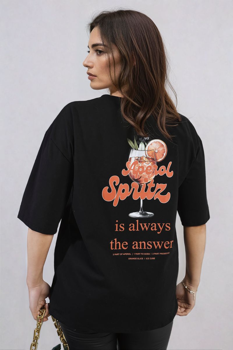 Aperol Spritz Cocktail Graphic Top