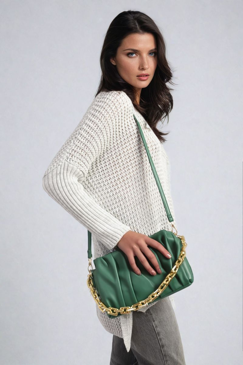 Long Back Knitted Long Sleeve Jumper