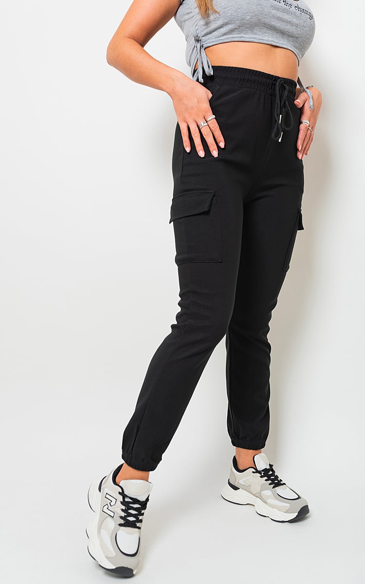 Frankie Cargo Pocket Trouser with Drawstring