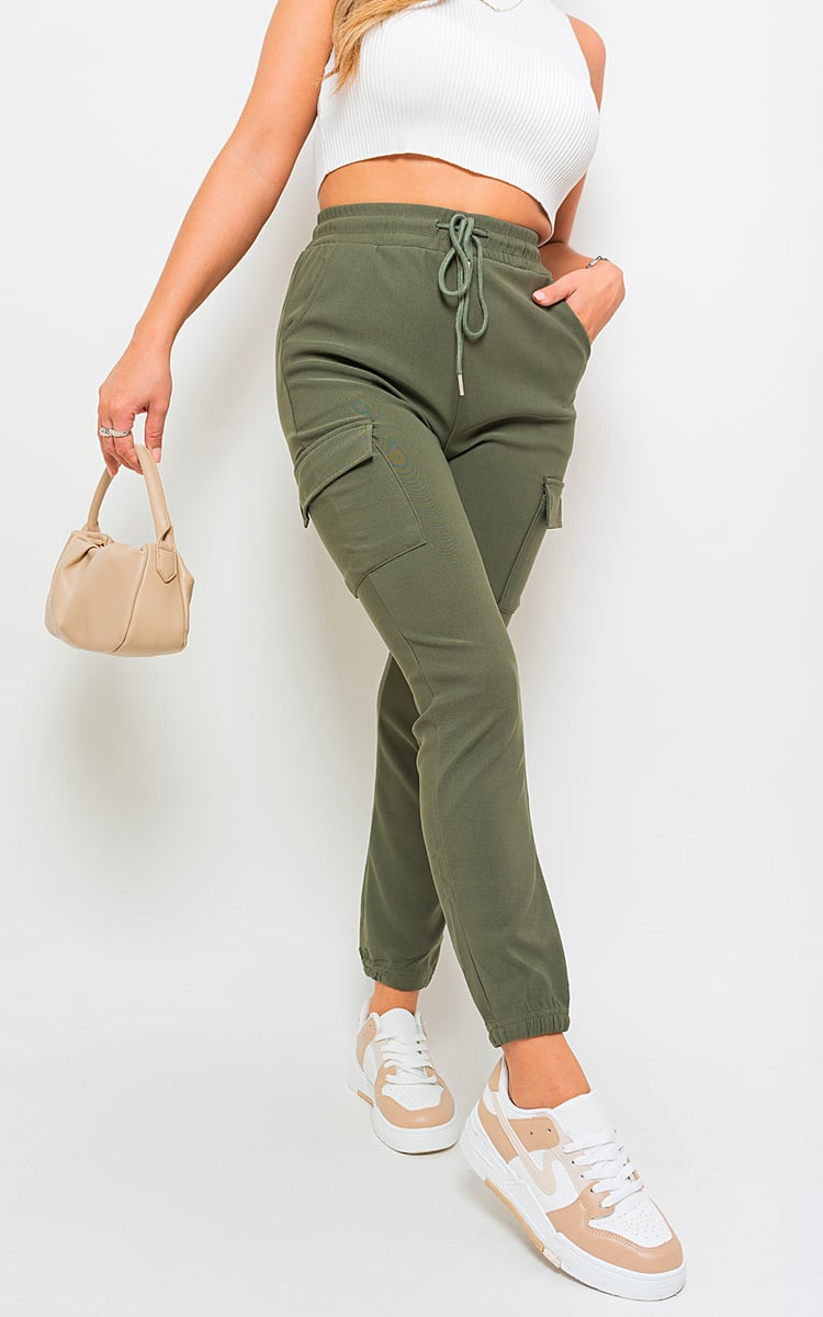 Frankie Cargo Pocket Trouser with Drawstring